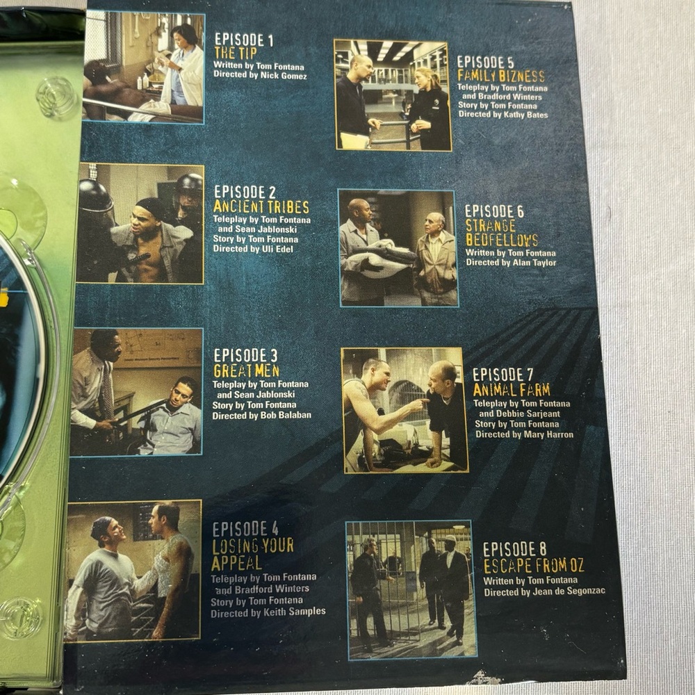 Oz The Complete Second Season DVD Set HBO Prison Drama 3-Disc Boxed Set - Picture 5 of 5